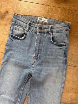 Dámske skinny rifle s vysokým pásom - 3