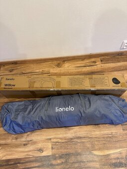 Lionelo Detská ohrádka Willow XL grey concrete 187x207cm - 3