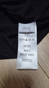 Stüssy Fuzzy Dice Tee black/purple - 3