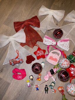 Sada 38 vianočných ozdôb na stromček, v perfektnom stave - 3