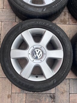 Orig. hliníkové disky VW R16, 5x112 - 3