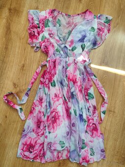Kvetinove saty univelkost pre S,M,L - 3