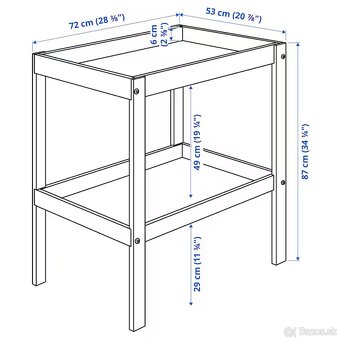 Prebalovaci pult IKEA SNIGLAR - 3
