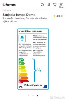 Stojacia lampa - 3