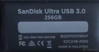 USB SAN DISC Ultra 256 GB cierny - 3
