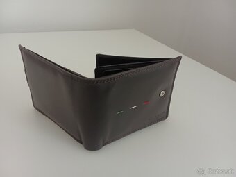 Pánska kožená peňaženka a kľúčenka zn. Lara Bags. - 3