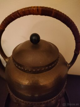 Indická kanvica a kanvica s horákom na čaj - 3