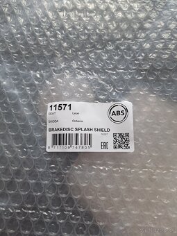 Ochranny plech na kotúč - 3