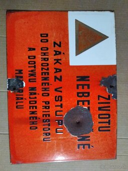 Smaltovane cedule - 3