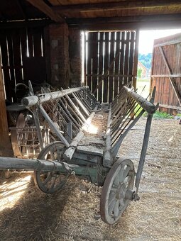 Drevený voz - rebriňak - 3