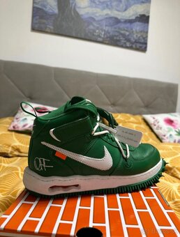 Nike x Off-White Air Force 1 Mid Pine Green - 3