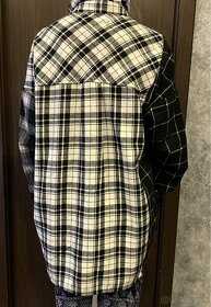 Flanelová bunda-Bershka nová - 3