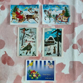 Staré vianočné pohľadnice - 3