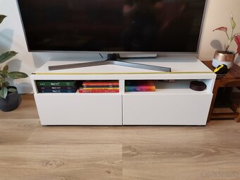 TV stolík biely ikea - 3