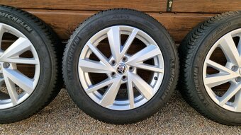 Zimná sada originál Škoda Superb 3, 5x112 R17 - 3