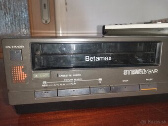 Sony Betamax videoprehrávač - 3