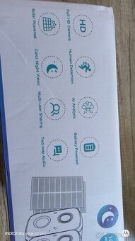 Bezpečnostná Solar Wifi ip kamera 4mpix - 3