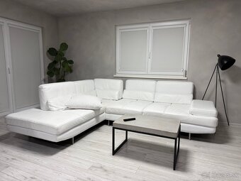 Rohová sedačka kožená (Eurosofa) - 3