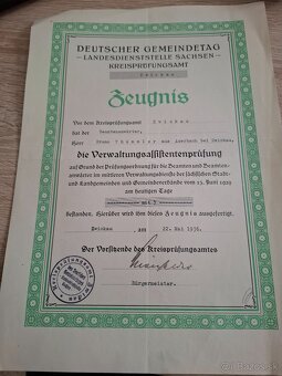 Staré nemecké diplomy - 3