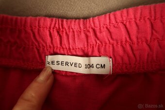 Sukňa RESERVED 104 ružová volánová - 3