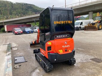 Kubota KX018-4 Mini báger / Rýpadlo s prílušenstvom - 3