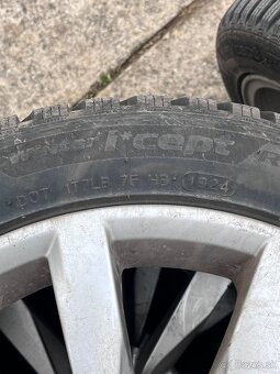 Alu disky VW DIJON originálne + pneumatiky - 3