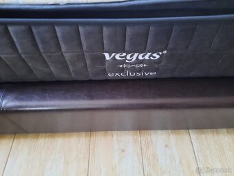 Manželská posteľ 160 a značkový matrac VEGAS - 3