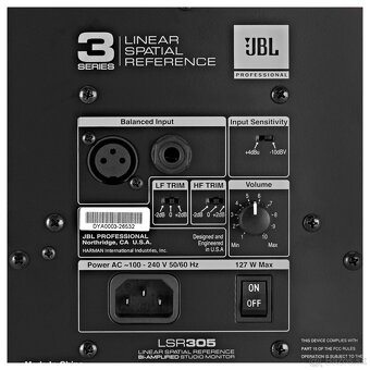 Aktivne reproduktory/monitory JBL (set) - 3