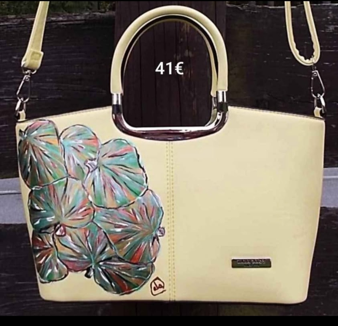 Kabelky, batohy. originál maľba/art/handmade 1,časť - 4