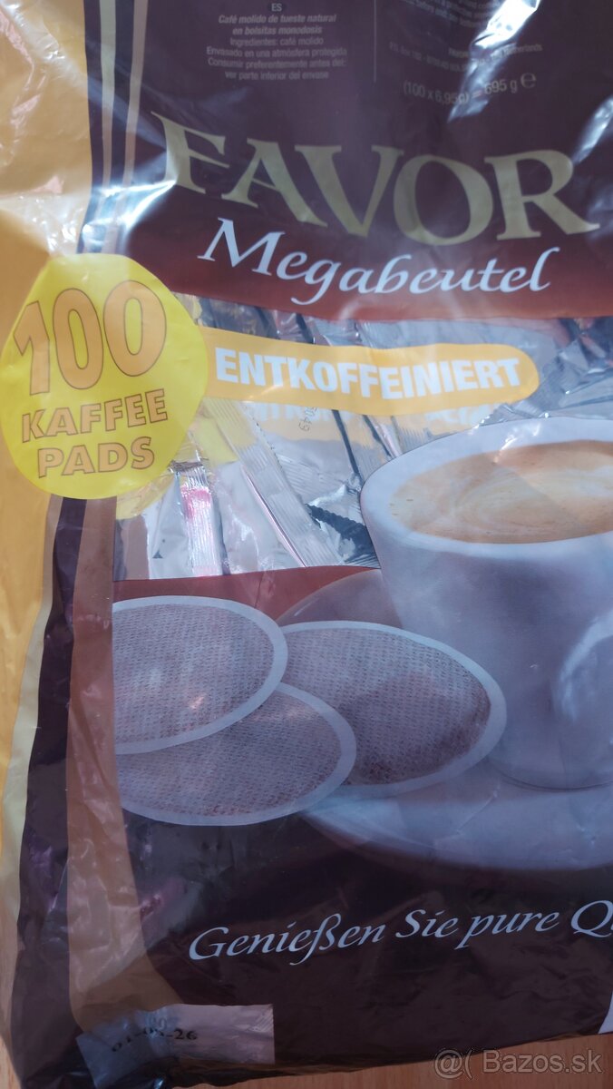 Kávové pody bezkofeínové pre Philips Senseo 100ks - 4