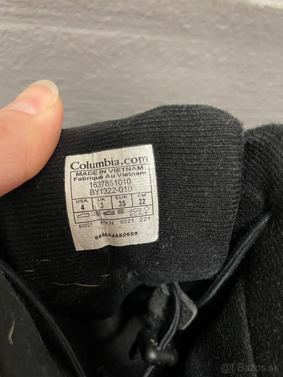 Columbia cizmy vel 35 a 37 - 4