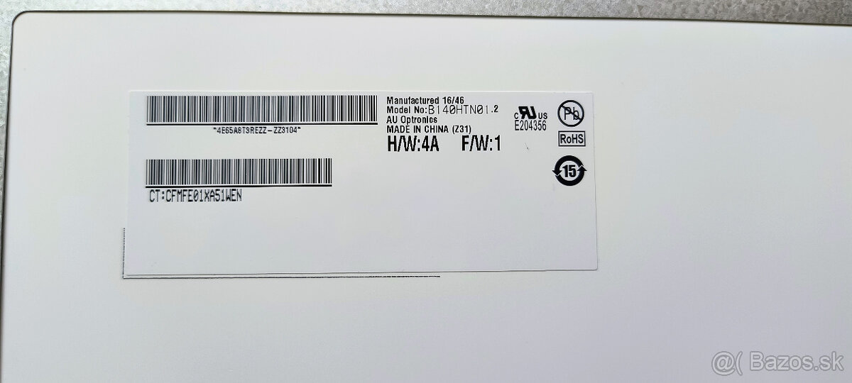 LCD display 14.0" Full HD 1920x1080 LED 30pin eDP Slim - 4