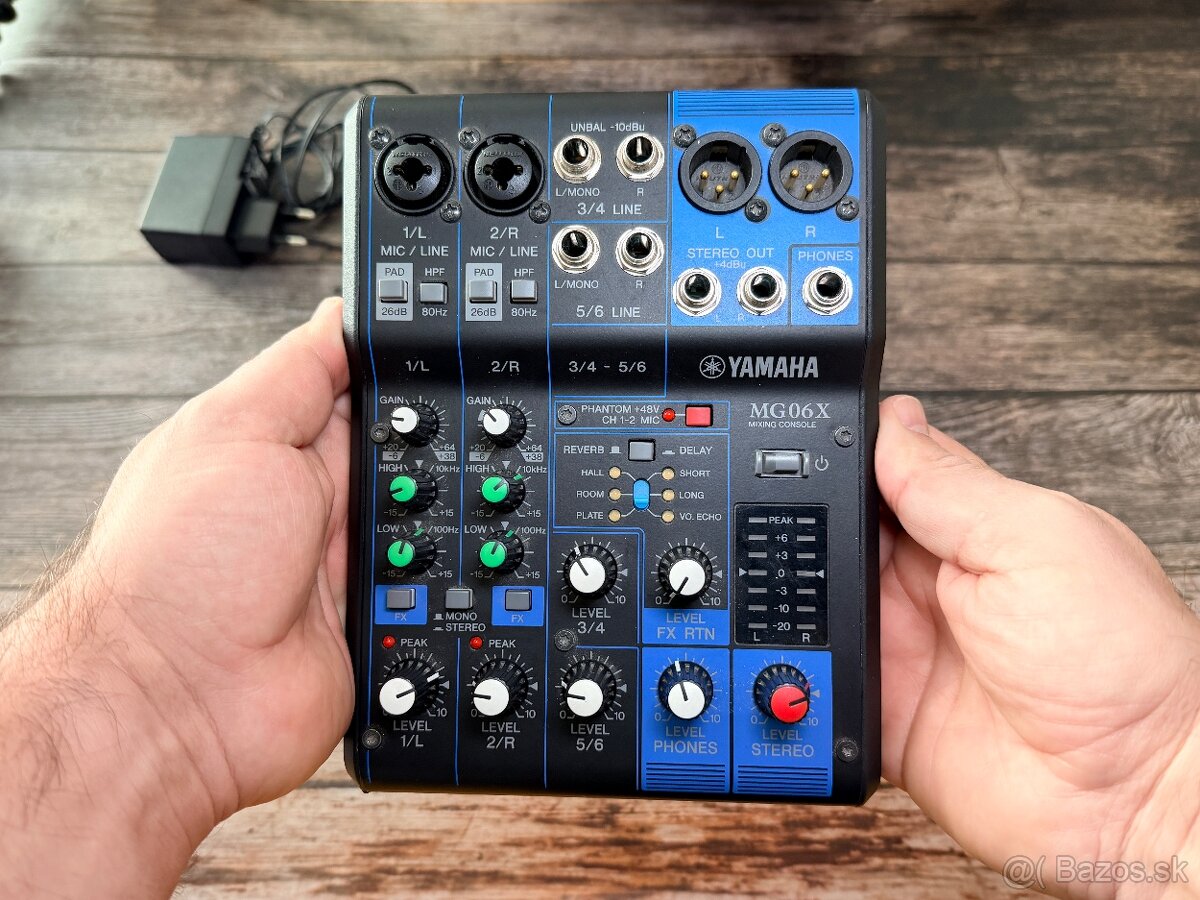 Yamaha MG06X Analógový mixpult - 4