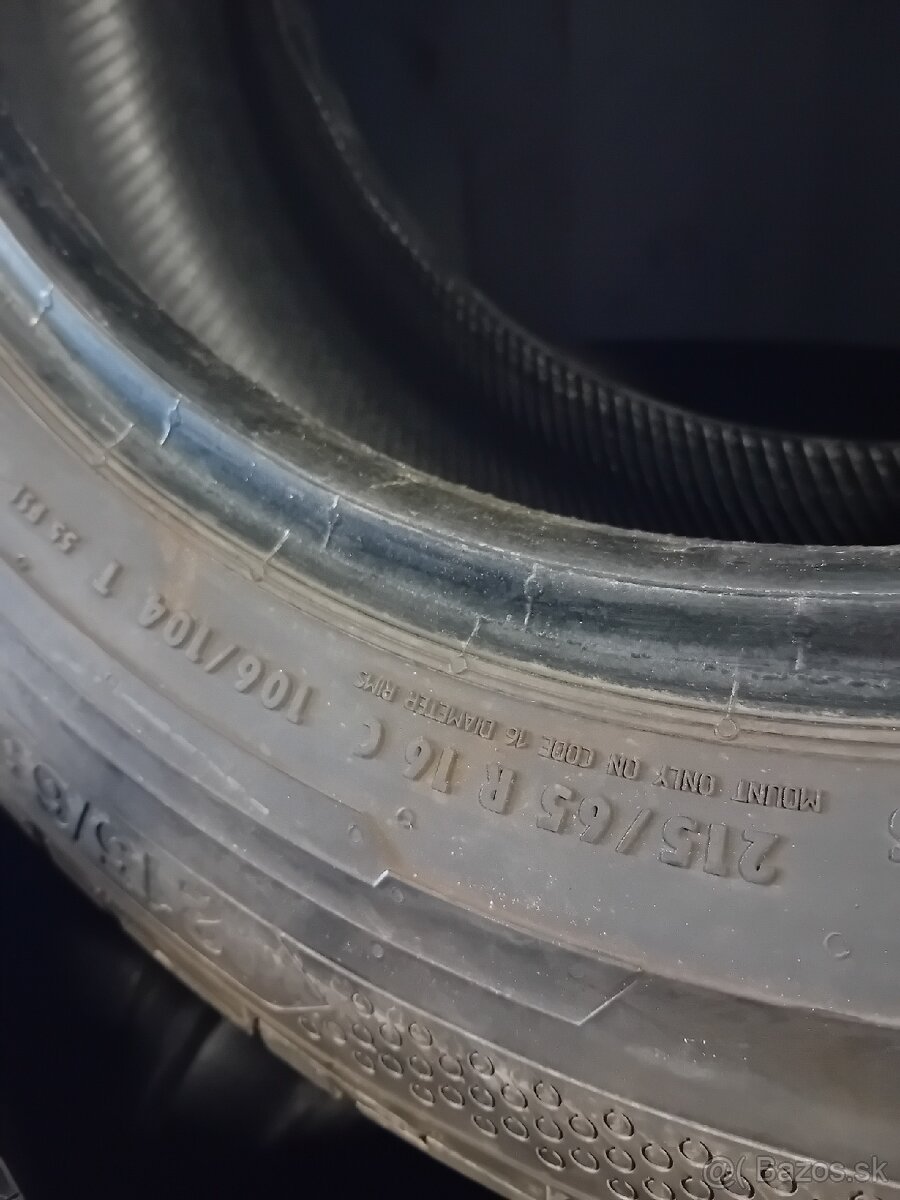Continental Conti Van Contact 215/65R16C - 4