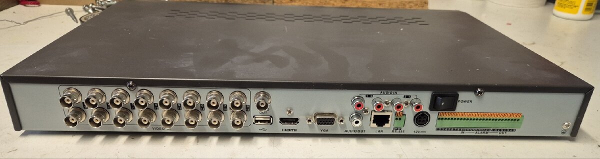 videorekordér, 16xAN + 16xIP, až 5MP, HDM - 4