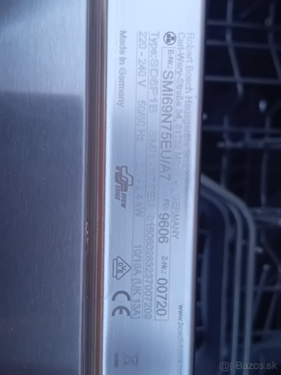 Umývačka BOSCH - 4