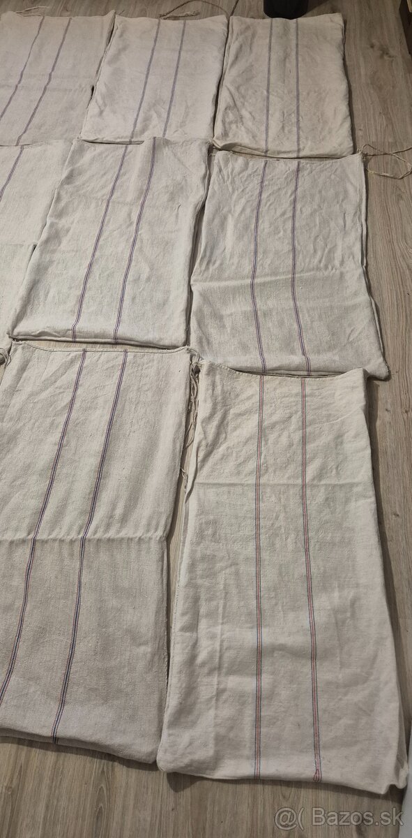 Predám vrecia ušité z domáceho tkaného plátna - 4