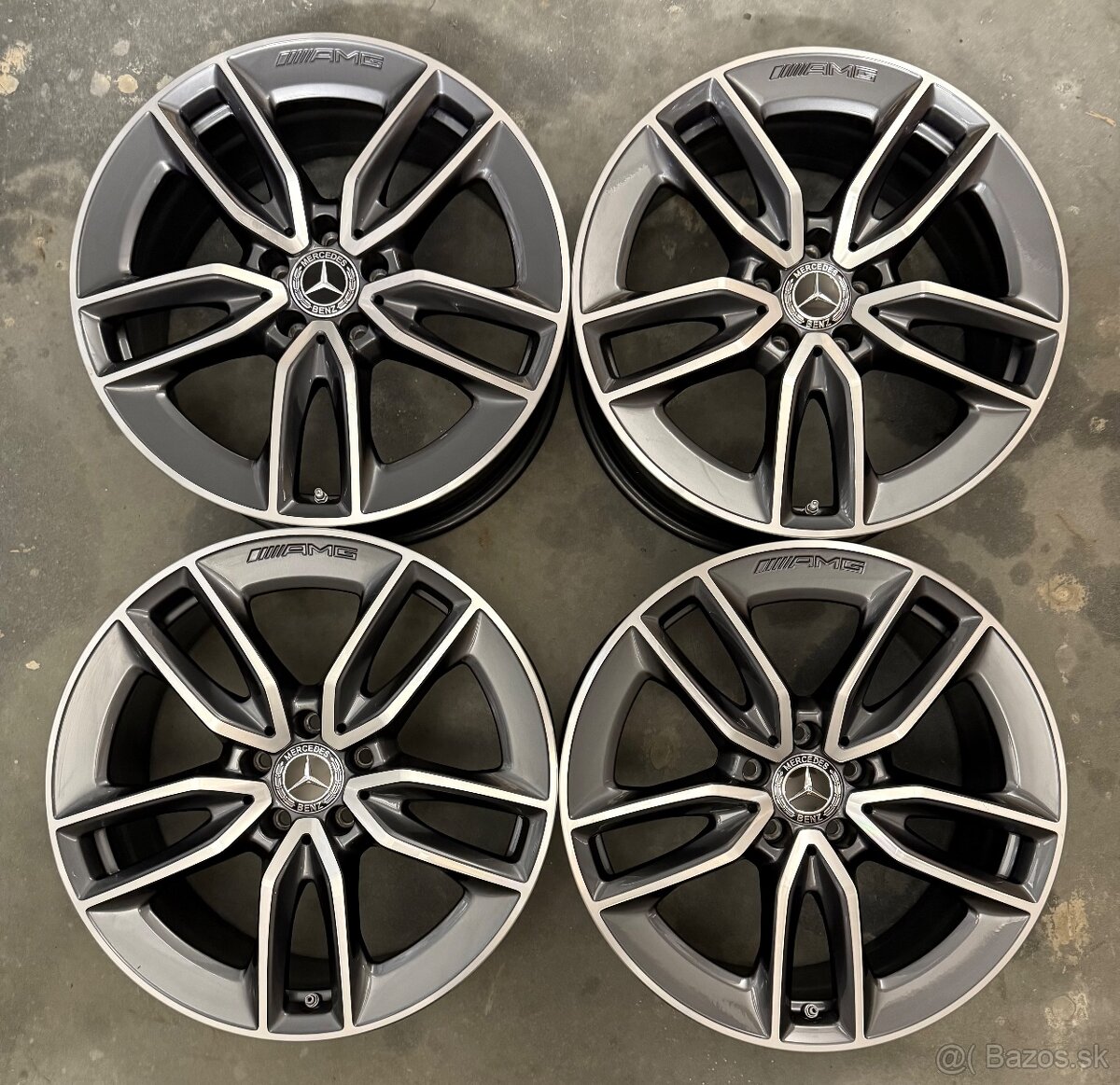 Nepoužité hliníkové disky 5x112 R19 Mercedes Benz GLB AMG - 4