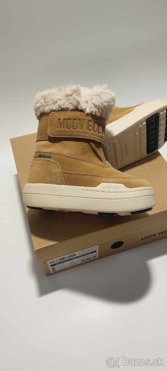 Moon Boot Jr Park Strap boot suede sand 28 EU - 4