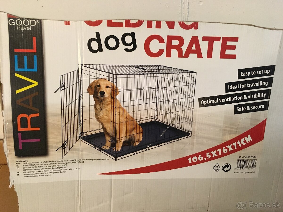 skladacia klietka pre psov - 4