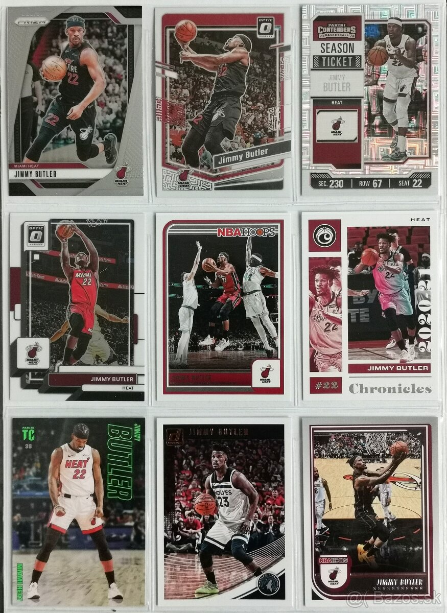 Kartičky NBA - Allstars hráči 3 - 4