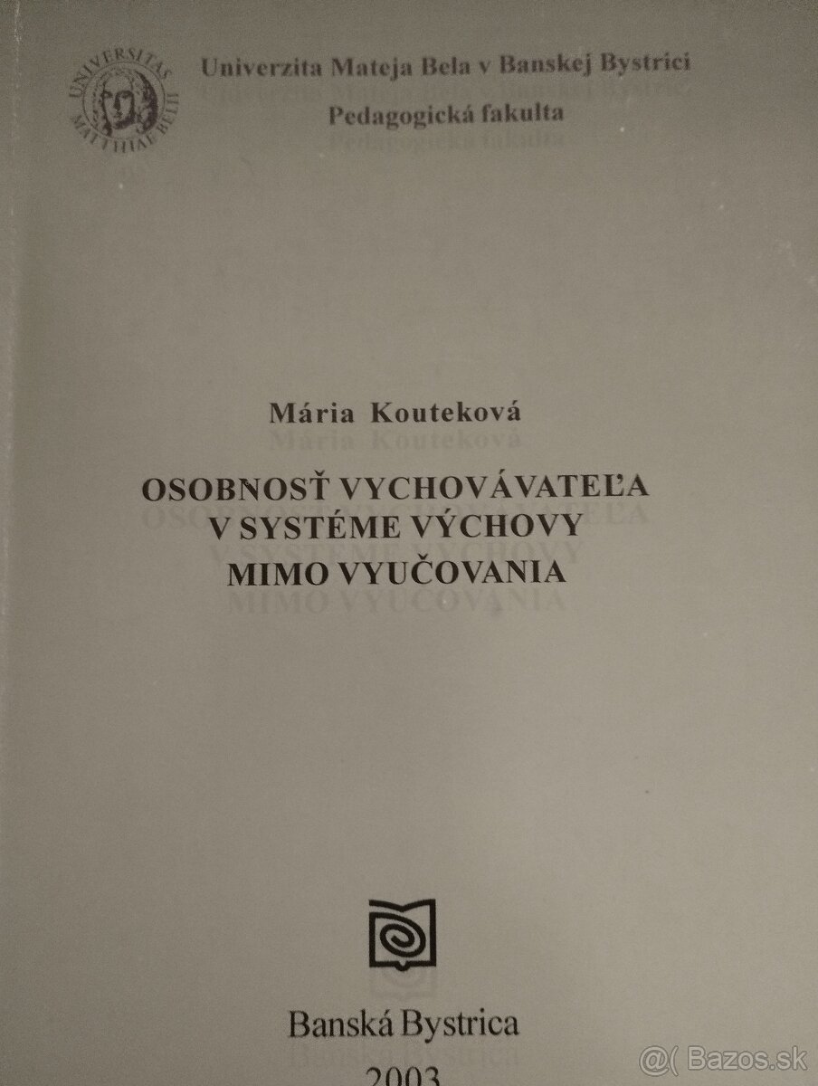 Pedagogická literatúra - 4