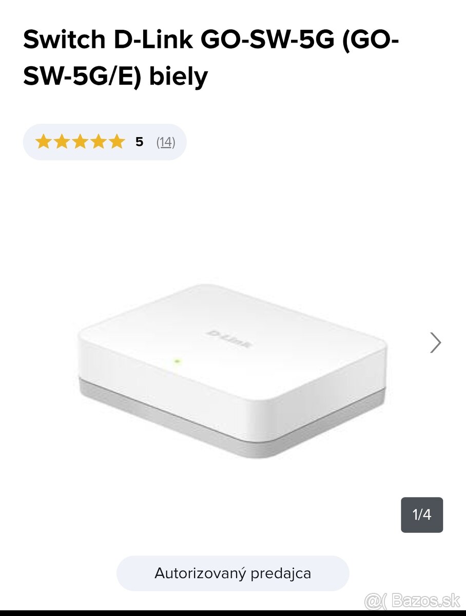 Switch D-Link GO-SW-5G - 4