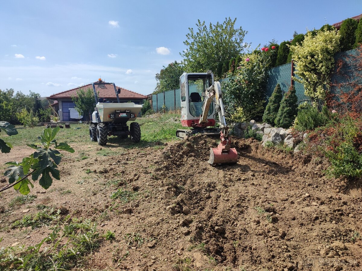 Minibager - vykopové práce - 4