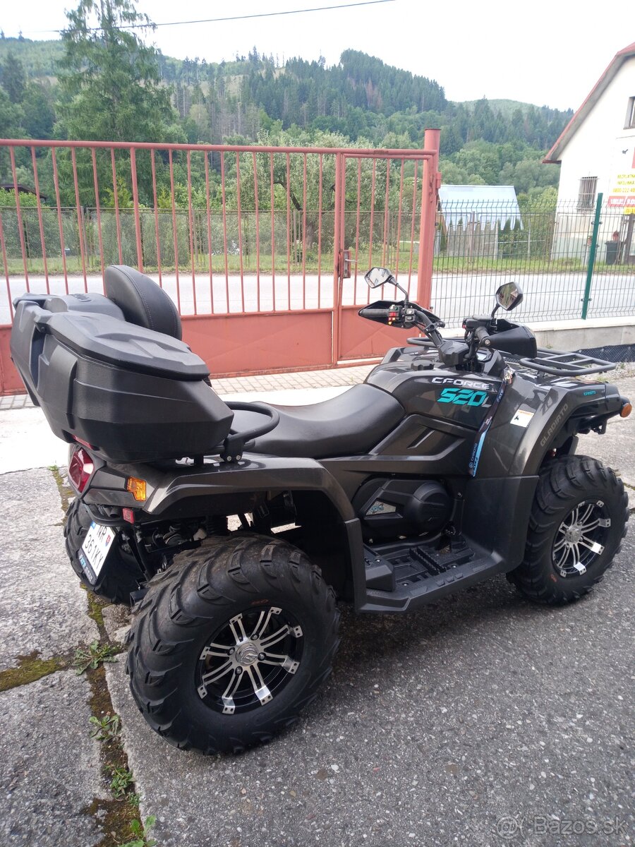 CF Moto 520L naj. 1300 km Predlžena verzia,Servo