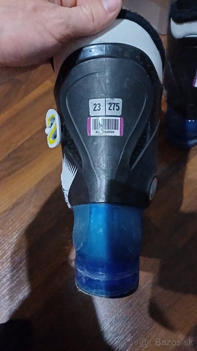 Lyže Head 120 cm, lyžiarky 23 + palice 100cm - 4