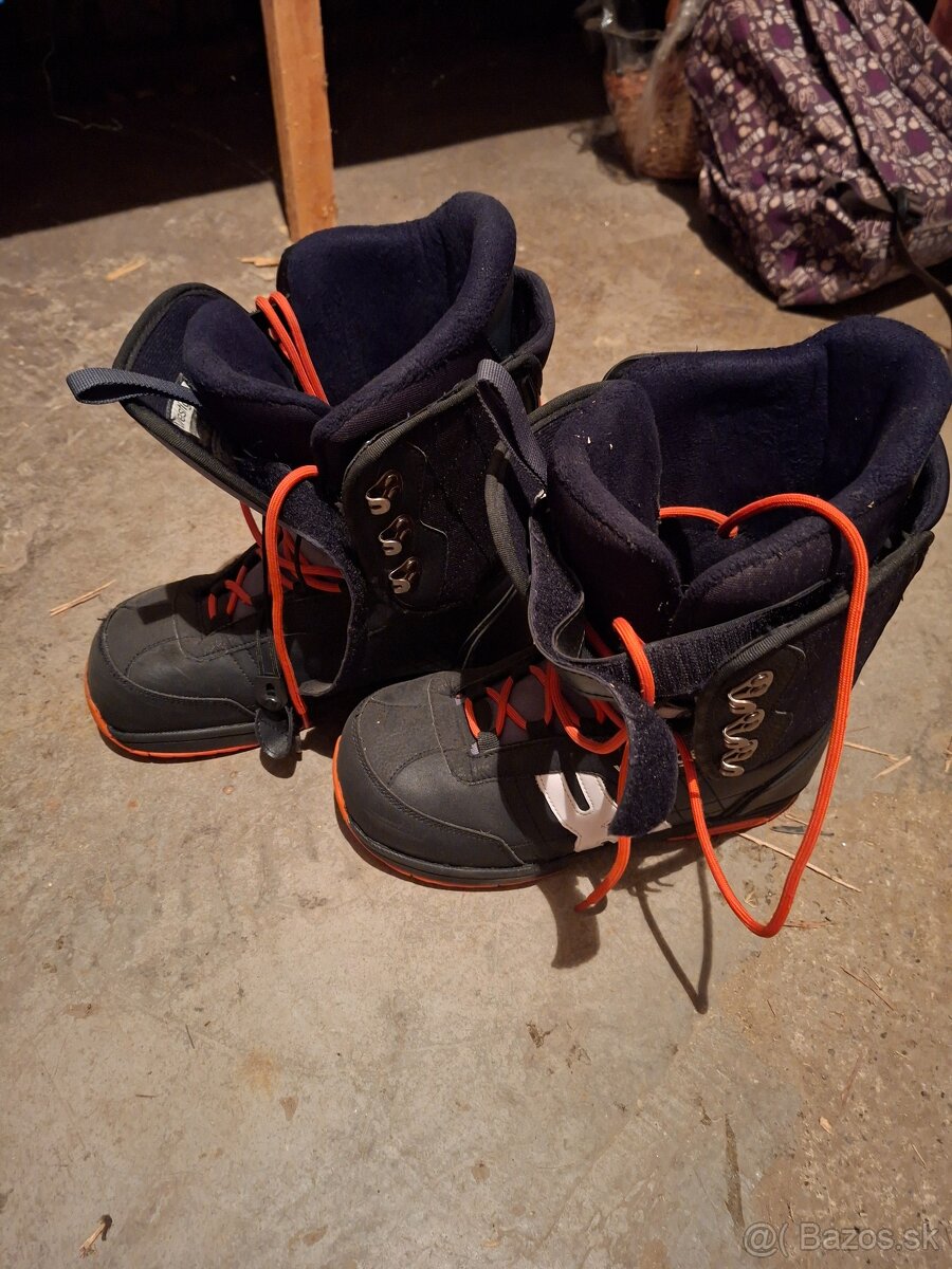 Predam snowboard WESTIGE + viazanie + topanky - 4