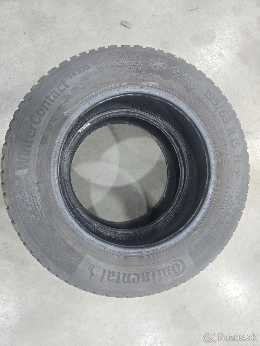 195/65/R15 zimna wintercontact TS870 - 4