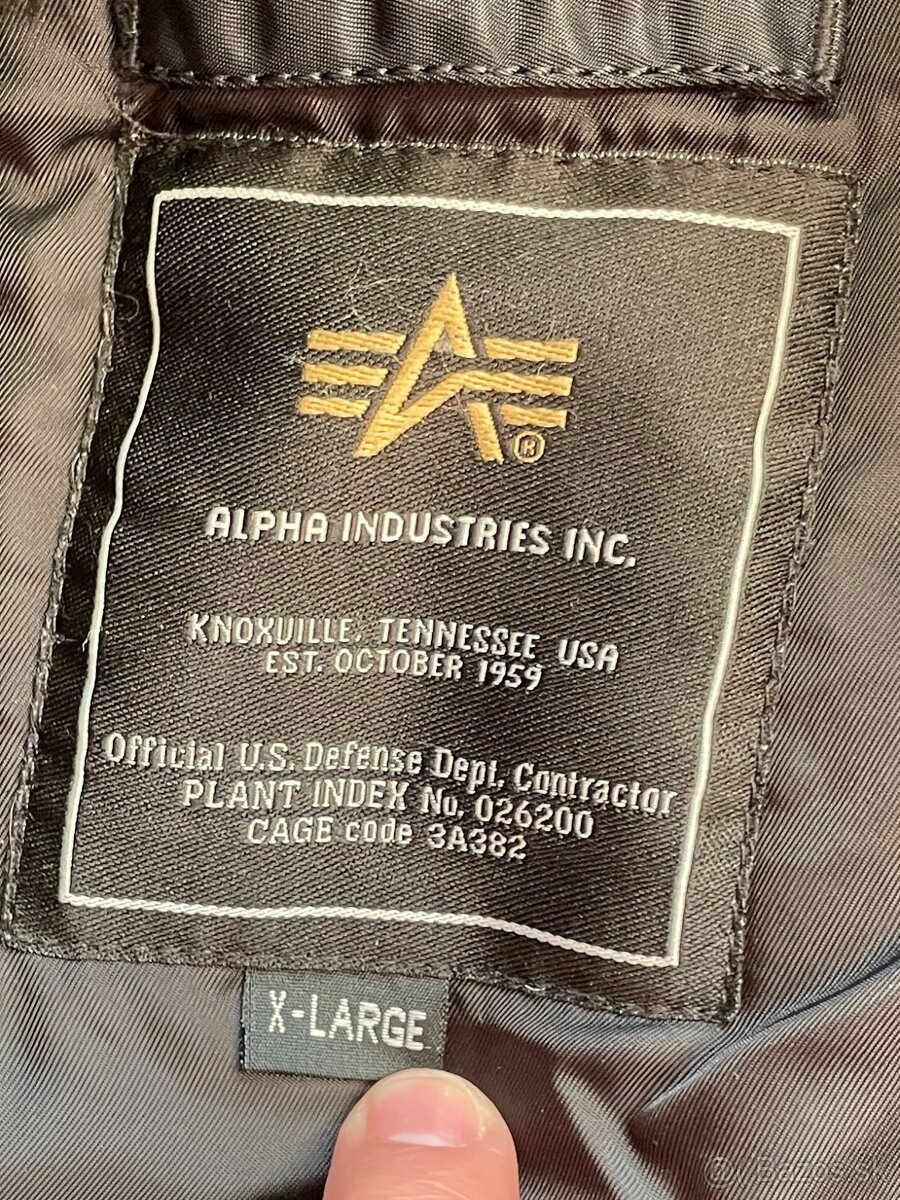 ALPHA INDUSTRIES PARKA - XL - 4