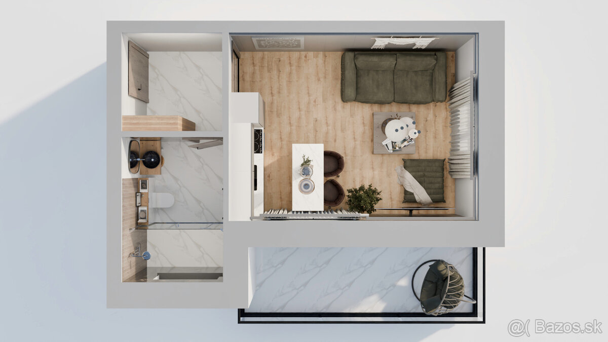 Moderný byt s otvorenou dispozíciou v novostavbe | Rezidenci - 4